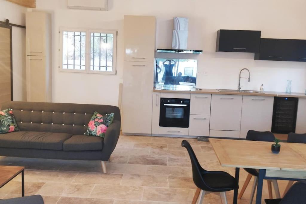 Villa Cigalons En Pleine Pinede Avec Piscine Chauffee De Mai A Septembre Auriol Dış mekan fotoğraf