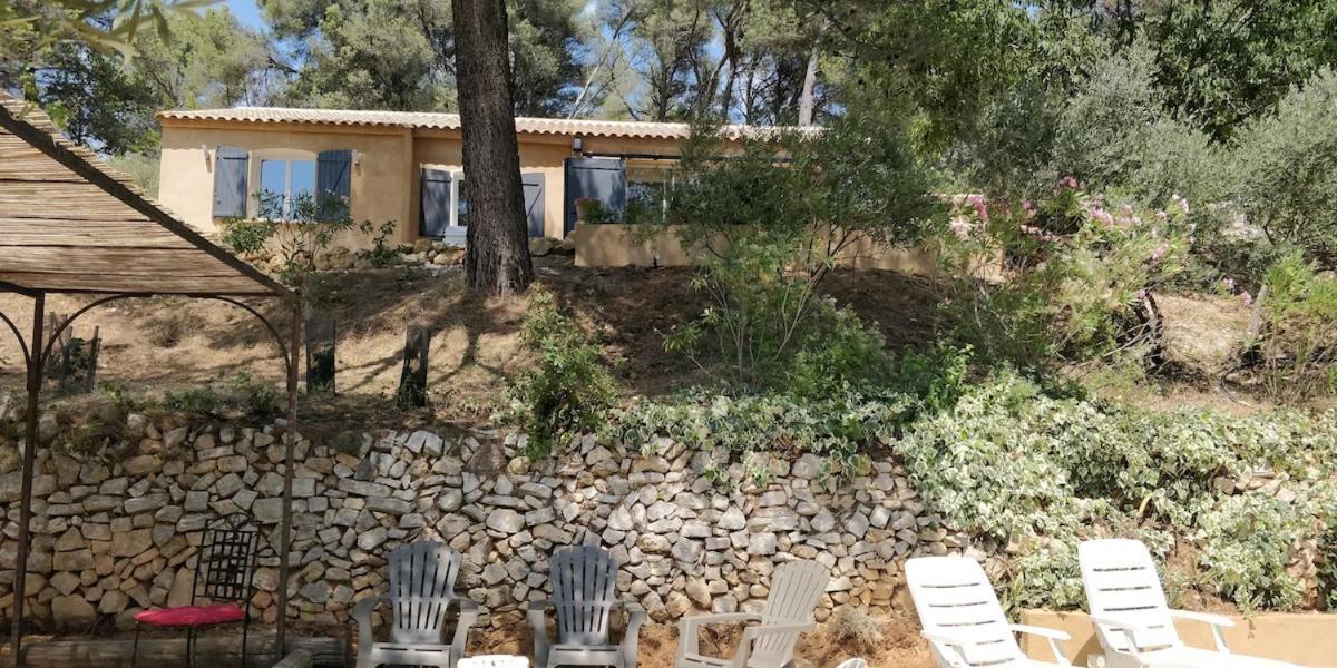 Villa Cigalons En Pleine Pinede Avec Piscine Chauffee De Mai A Septembre Auriol Dış mekan fotoğraf