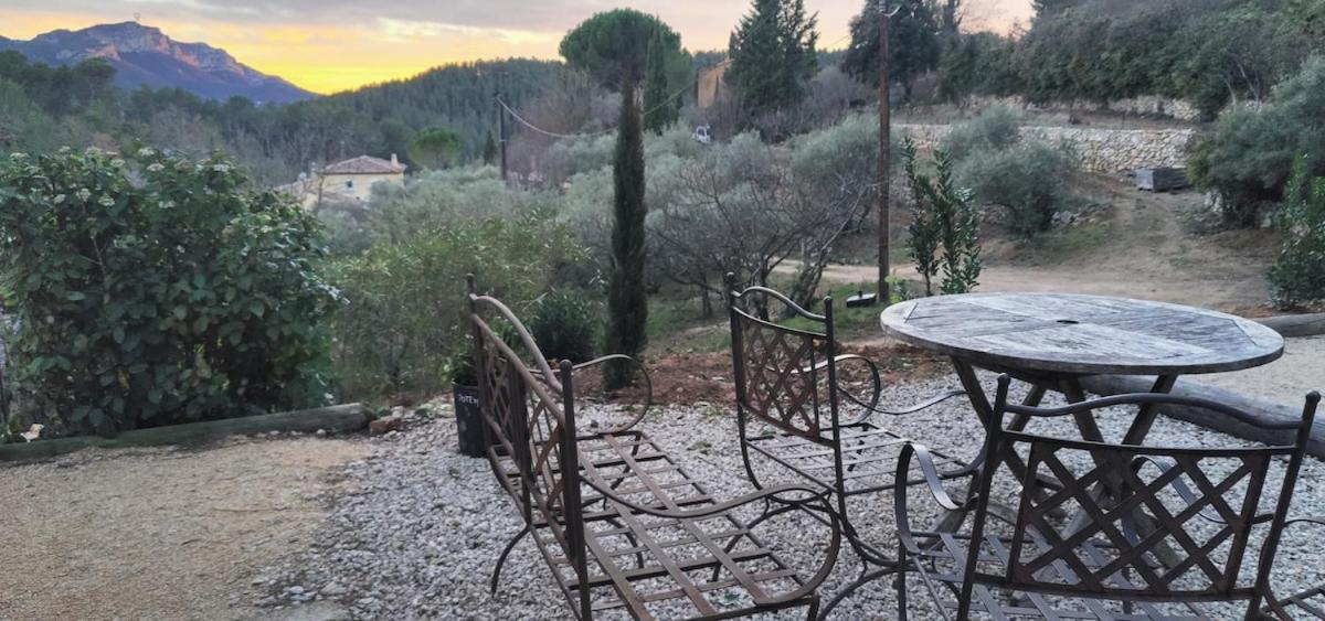 Villa Cigalons En Pleine Pinede Avec Piscine Chauffee De Mai A Septembre Auriol Dış mekan fotoğraf