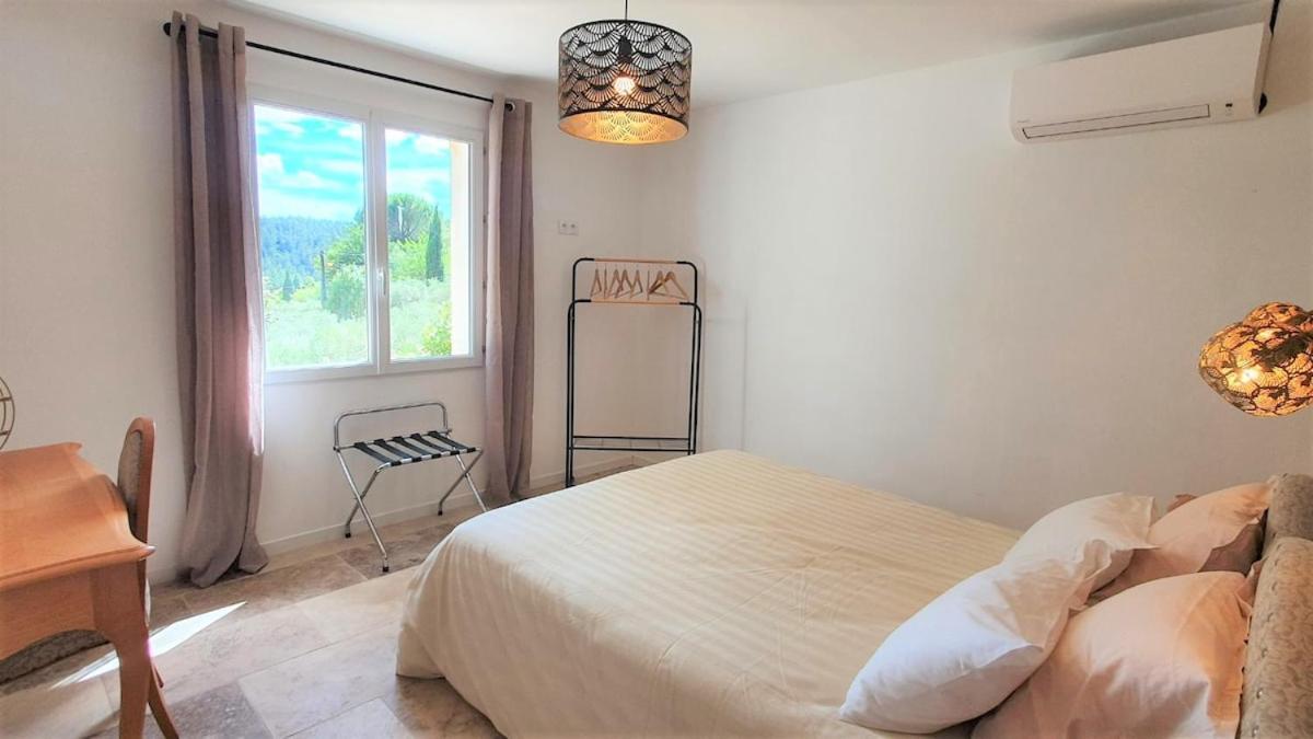 Villa Cigalons En Pleine Pinede Avec Piscine Chauffee De Mai A Septembre Auriol Dış mekan fotoğraf